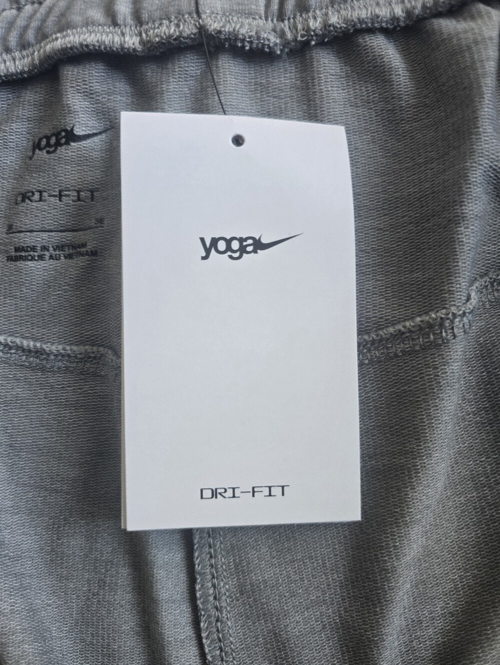 Nike Yoga DriFit Plus Size Women's Gray Training Jogger Capris 7/8 Length 3X - Picture 13 of 16